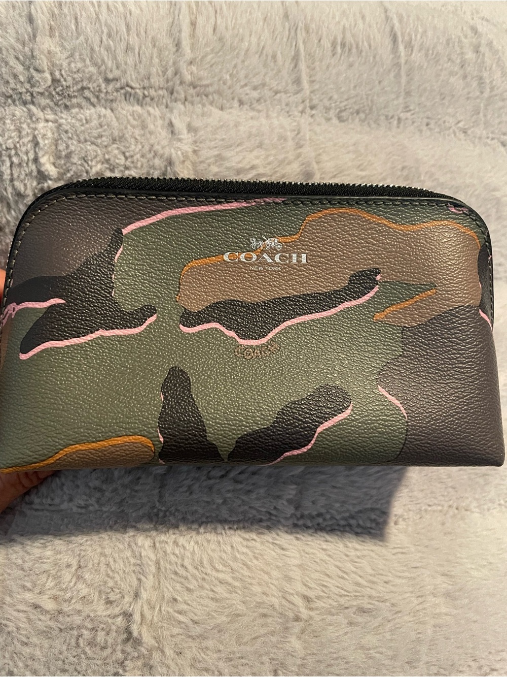 Coach Camouflage Cosmetic Bag